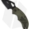 5.11 Tactical DRT Spear Point Liner Lock Knife Green FRN (2.625" Black) 51057