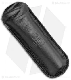 AGA Campolin Baron Automatic Knife Dark Horn (3.75" Satin) 8 AGA Campolin Baron Automatic Knife Dark Horn (3.75" Satin) -CRKT Sales Store AGA Campolin LL Auto Dark Horn Satin BHQ 117069 jr sheath