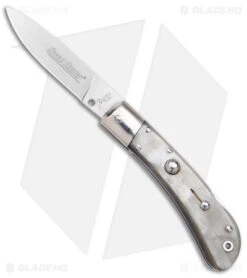 AKC Speed Hunter Automatic Italian Knife Dark/Light Horn (3" Polish)