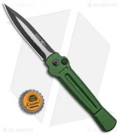 AKC X-treme Ace Automatic Knife Green (3.6" Black Two Tone) -CRKT Sales Store AKC X treme Ace Auto Green Black TT ACE GTT BHQ 136921 jr bottlecap