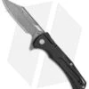 Artisan Cutlery Blowback Recoil-Lock Knife Black Titanium (3.7" Damascus)