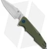 Artisan Cutlery Predator Liner Lock Knife Green G-10 (3.75" Stonewash) 1706P-GN