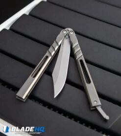 BRS Channel Alpha Beast Balisong Butterfly Knife Titanium (4.5" Stonewash) CHAB 11 BRS Channel Alpha Beast Balisong Butterfly Knife Titanium (4.5" Stonewash) CHAB -CRKT Sales Store BRS Channel Alpha Beast Balisong Butterfly Knife Titanium Stonewash CHAB BHQ 87554 kp raptor vent web