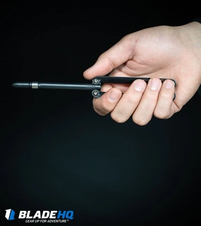 BaliYo By Spyderco Pen Butterfly Flipper (Black) 3 BaliYo By Spyderco Pen Butterfly Flipper (Black) - Image 3