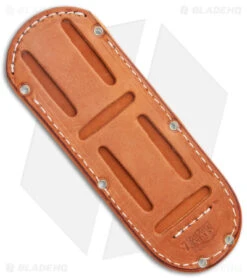 Bark River Classic Drop Point Fixed Blade Knife Green Micarta (3.75" Satin) -CRKT Sales Store Bark River Classic Drop Point Fixed Blade Green Micarta Satin BHQ 175402 jr sheath back