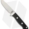 Bark River Huntsman Fixed Blade Knife Black Canvas Micarta (3.25" Satin)