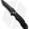 Bear OPS Bold Action V Tanto Automatic Rescue Knife Black G-10 (3.75" Black)
