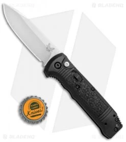 Benchmade 4400 Casbah Automatic Knife Black Grivory (3.4" Satin) -CRKT Sales Store Benchmade 4400 Casbah Black Grivory Satin 4400 BHQ 51626 jr bottlecap 2