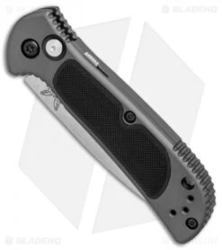 Benchmade 9750 Mini Coalition Automatic Knife Gray Al/Black G-10 (2.9" Satin) 6 Benchmade 9750 Mini Coalition Automatic Knife Gray Al/Black G-10 (2.9" Satin) -CRKT Sales Store Benchmade 9750 Mini Coalition gray al black G10 satin BHQ 75501 er spine 2