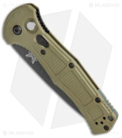 CRKT Sales Store -CRKT Sales Store Benchmade Claymore Auto OD Green Grivory Black 9070BK 1 BHQ 137240 jr spine