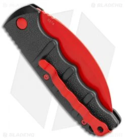 Boker Black Widow Hawkbill Kalashnikov Automatic Knife Black (3.25" Red) -CRKT Sales Store Boker Black Widow Hawkbill Kalashnikov Auto Black Red 01KALS70NSOI BHQ 103274 jr side