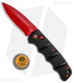 Boker Black Widow Kalashnikov Dagger Automatic Knife (3.25" Red D2) -CRKT Sales Store Boker Black Widow Kalashnikov Dagger Auto Red 01KALS44NSOI BHQ 92706 jr bottlecap update