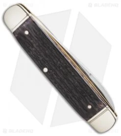 Boker Cattle Knife 4.5" Pocket Knife Jigged Bone -CRKT Sales Store Boker Cattle Knife Pocket Knife 112910 Jigged Bone BHQ 111208 LS Side