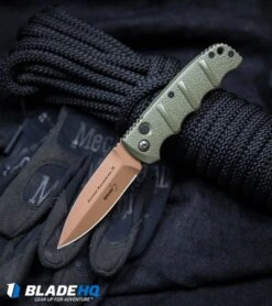 Boker Desert Warrior Kalashnikov Dagger Knife OD Green (3.25" Copper AUS 8) -CRKT Sales Store Boker Desert Warrior Kalashnikov Dagger Automatic Knife OD Green Copper BHQ30436 kp rope web