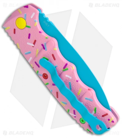 Boker Dessert Warrior Kalashnikov Dagger Automatic Knife (3.25" Blue) Donut 3 Boker Dessert Warrior Kalashnikov Dagger Automatic Knife (3.25" Blue) Donut - Image 3