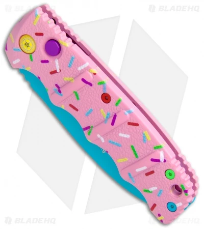 Boker Dessert Warrior Kalashnikov Dagger Automatic Knife (3.25" Blue) Donut 2 Boker Dessert Warrior Kalashnikov Dagger Automatic Knife (3.25" Blue) Donut - Image 2