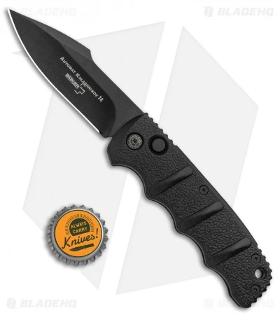 Boker Kalashnikov Harpoon Automatic Knife Black (3.25" Black D2) 4 Boker Kalashnikov Harpoon Automatic Knife Black (3.25" Black D2) - Image 4