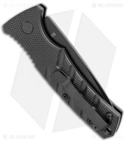 Boker Mini Strike Automatic Knife Black Aluminum (2.6" Black D2) 6 Boker Mini Strike Automatic Knife Black Aluminum (2.6" Black D2) -CRKT Sales Store Boker Mini Strike Auto Black Black 01BO436NSOI BHQ 99629 jr side