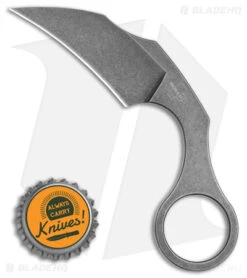 Boker Plus Bad Moon Karambit Fixed Blade Knife (2.4" Gray Stonewash) 02BO078 -CRKT Sales Store Boker Plus Bad Moon Karambit FBK 2in Gray SW BHQ 146736 td size