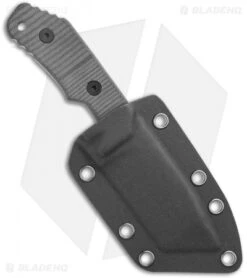 Boker Plus Little Dvalin Tanto Fixed Blade Black G-10 (3.3" Gray) 02BO034 -CRKT Sales Store Boker Plus Little Dvalin Tanto G 10 Satin 02BO034 BHQ 120660 jr sheath