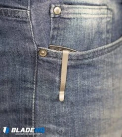 Boker Plus Strike Tanto Automatic Knife (3.25" Black Serr D2) -CRKT Sales Store Boker Plus Strike Drop Point Automatic Knife Stonewash 01BO400N BHQ 32040 kp in pocket web