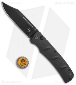 Boker XXL Kalashnikov Bowie Automatic Knife (4.75" Black D2) -CRKT Sales Store Boker XXL Kalashnikov Bowie Auto Black BHQ 99623 jr bottlecap