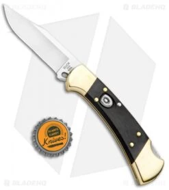 Buck Knives Buck 112 Ranger Automatic Lockback Knife Ebony (3" Satin) 0112BRSA -CRKT Sales Store Buck 112 Ranger Auto LB Ebony Satin 0112BRSA B BHQ 87956 jr bottlecap