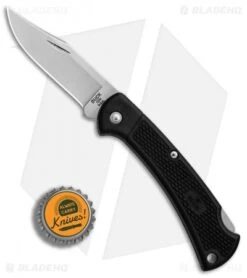 Buck Knives Buck 112 Ranger LT Lockback Folding Knife Black (3" Satin) -CRKT Sales Store Buck 112 Ranger LT Black satin BHQ 88747 er bottlecap