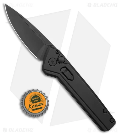 Buck Knives Buck 838 Deploy Blackout Automatic Knife Black Alum (3.25" Black) 0838BKS 4 Buck Knives Buck 838 Deploy Blackout Automatic Knife Black Alum (3.25" Black) 0838BKS - Image 4