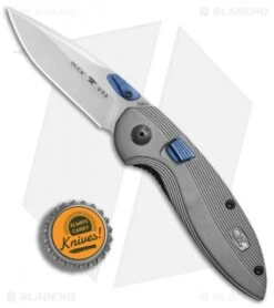 Buck Knives Buck RapidFire Dual-Action Automatic Knife (3" Satin) 0896PLS -CRKT Sales Store Buck RapidFire Dual Action satin BHQ 51278 er bottlecap