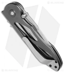 Buck Knives Tempest Liner Lock Knife Dark Gray (3.12" Satin) 6 Buck Knives Tempest Liner Lock Knife Dark Gray (3.12" Satin) -CRKT Sales Store Buck Tempest LL Dark Gray Satin 0296GYS B BHQ 2198 jr side