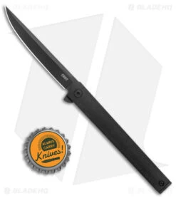 CRKT CEO Exclusive Flipper Liner Lock Knife Blackout GRN (3.25" Black D2) -CRKT Sales Store CRKT CEO Exclusive Flipper LL Blackout GRN Black D2 BHQ 121113 jr bottlecap