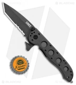 CRKT Carson M16-12ZLEK Tanto Flipper Knife Zytel (3" Black Serr) 7 CRKT Carson M16-12ZLEK Tanto Flipper Knife Zytel (3" Black Serr) -CRKT Sales Store CRKT Carson M16 12ZLEK Tanto Zytel Black Serr BHQ 9882 jr bottlecap