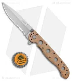 CRKT Carson M16-13ZM Desert Spear Point Flipper Knife (3.5" Bead Blast Serr) 7 CRKT Carson M16-13ZM Desert Spear Point Flipper Knife (3.5" Bead Blast Serr) -CRKT Sales Store CRKT Carson M16 13ZM Desert SP BB Serr BHQ 8981 jr bottlecap