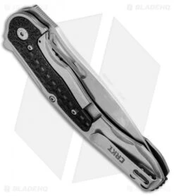 CRKT Ikoma Carnufex Frame Lock Flipper Knife (4" Satin) 5480 -CRKT Sales Store CRKT Ikoma Carnufex Satin 5480 BHQ 51840 jr side