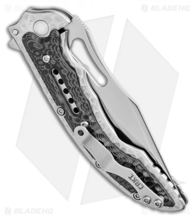 CRKT Ikoma Fossil Small Frame Lock Knife Black G-10 (3.41" Satin) 5462 3 CRKT Ikoma Fossil Small Frame Lock Knife Black G-10 (3.41" Satin) 5462 - Image 3