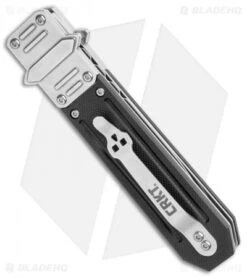 CRKT Psych Glide Lock Knife G-10/Aluminum (4" Satin) 7421 -CRKT Sales Store CRKT Psych Glide Lock G 10 Aluminum Satin 7421 BHQ 103945 jr side