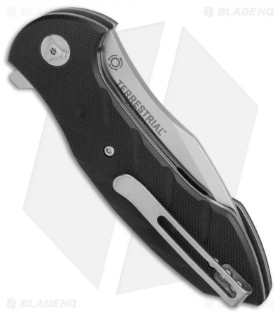 CRKT Ochs Terrestrial Liner Lock Knife Black G-10 (3.3" Satin) 5370 2 CRKT Ochs Terrestrial Liner Lock Knife Black G-10 (3.3" Satin) 5370 - Image 2