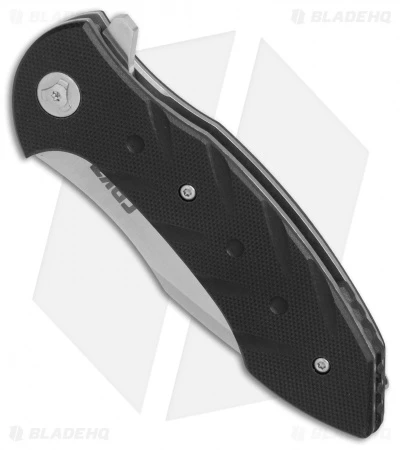 CRKT Ochs Terrestrial Liner Lock Knife Black G-10 (3.3" Satin) 5370 3 CRKT Ochs Terrestrial Liner Lock Knife Black G-10 (3.3" Satin) 5370 - Image 3