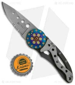 CRKT Van Hoy Snap Fire Folding Knife (2.3" Bead Blast Serr) 5011 -CRKT Sales Store CRKT Van Noy Snap Fire BB Serr 5011 BHQ 68533 jr bottlecap