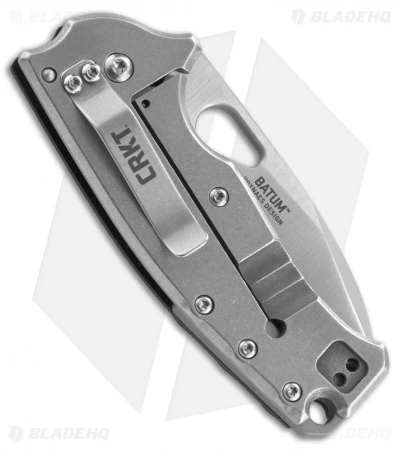 CRKT Vox Batum Compact Frame Lock Knife Black G-10 (2.45" Satin) 5451 3 CRKT Vox Batum Compact Frame Lock Knife Black G-10 (2.45" Satin) 5451 - Image 3