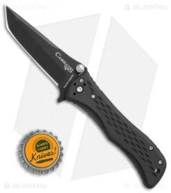 Camillus Blaze Tanto Spring Assisted Knife Black Zytel (2.8" Black) 717 -CRKT Sales Store Camillus Blaze black zytel black 717 BHQ 67846 er size