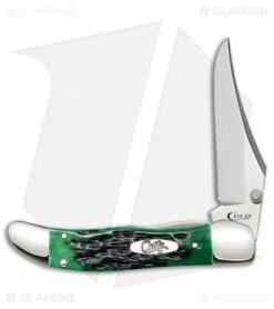 Case Kickstart Mid-Folding Hunter Assisted Knife Bermuda Jig Bone (61265AC SS)