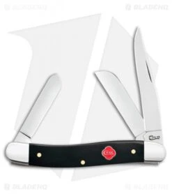 Case Medium Stockman Pocket Knife 3.625" Synthetic Black (2318 SS) 31271