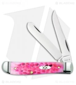 Case Mini Trapper Knife 3.5" Raspberry Bone Standard Jig (6207 SS) 27721