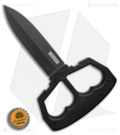 Cold Steel Chaos Push Knife Fixed Blade Knife (5" Black) 80NT3 -CRKT Sales Store Cold Steel Chaos Push Knife Fixed Blade Knife 5 Black 80NT3 BHQ 121239 LS Bottlecap