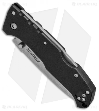 Cold Steel Pro Lite Tanto Tri-Ad Lock Knife Black GFN (3.5" Stonewash) CS-20NST 2 Cold Steel Pro Lite Tanto Tri-Ad Lock Knife Black GFN (3.5" Stonewash) CS-20NST - Image 2