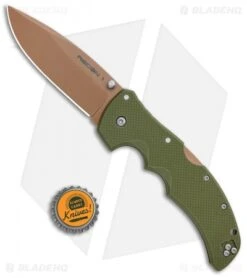 Cold Steel Recon 1 Spear Point Lockback Knife Desert Warrior G-10 (4" Copper) -CRKT Sales Store Cold Steel Recon 1 SP LB Desert Warrior 27UAS BHQ 100069 jr bottlecap