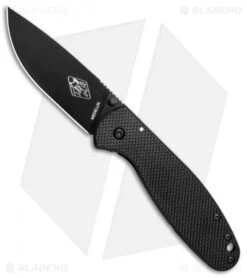 ESEE Knives Expat Medellin Frame Lock Survival Knife Black (3.5" Black)