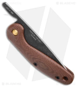 ESEE Knives Pinhoti Friction Folder Knife Brown Sculpted Micarta (3.25" BSW) 7 ESEE Knives Pinhoti Friction Folder Knife Brown Sculpted Micarta (3.25" BSW) -CRKT Sales Store ESEE Knives Pinhoti FF Brown Sculpted Micarta BSW BHQ 174603 jr side